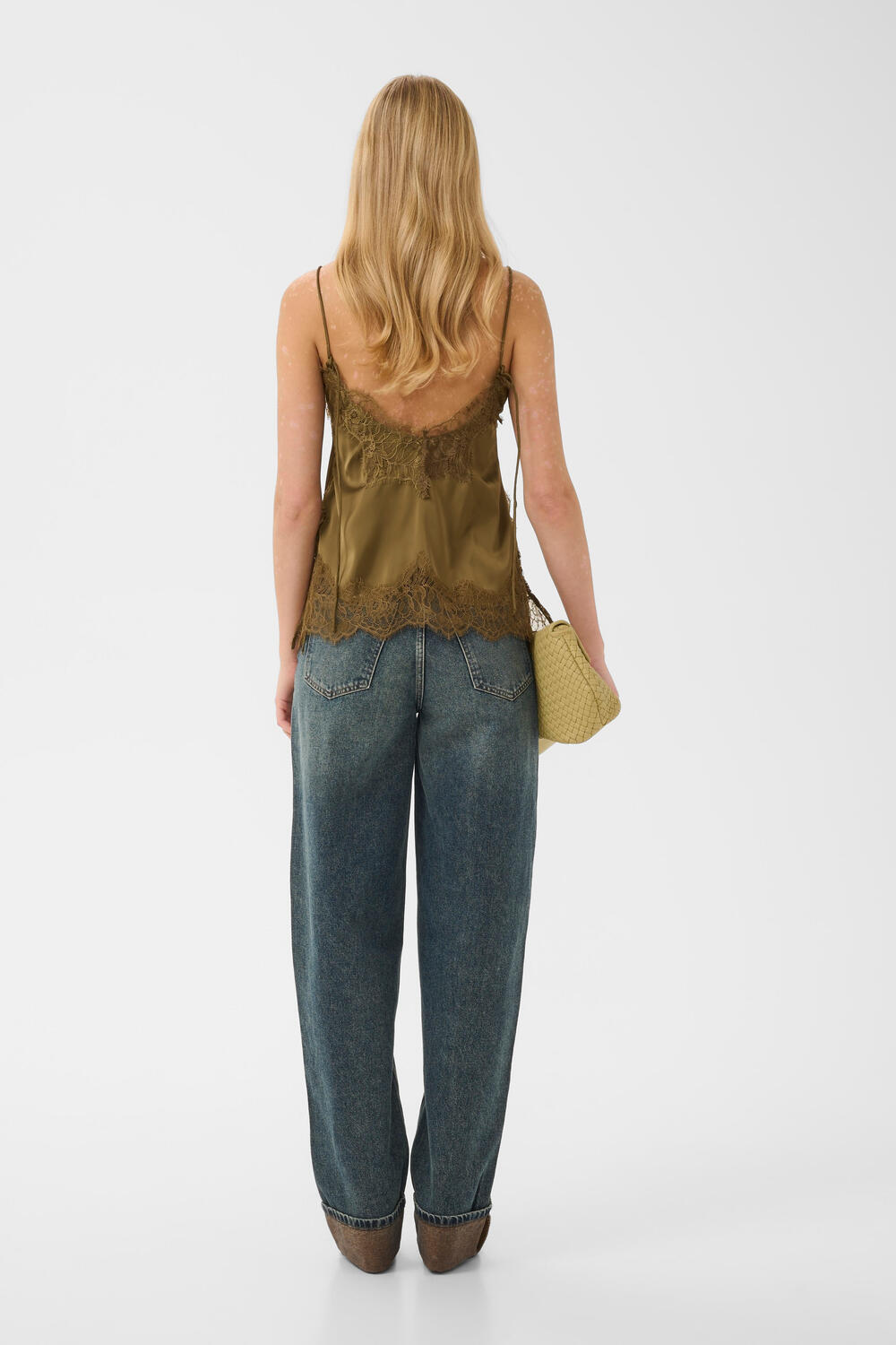GZlalou top - Military Olive